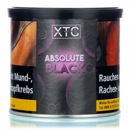 XTC Shisha Tabak - Absolute Black